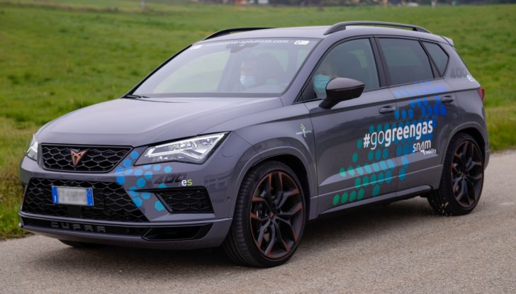 Cupra Ateca Limited Edition conversione gas naturale