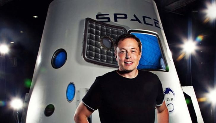Elon Musk Space X Tesla Dragon Crew 2020