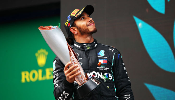 F1 2020 GP Turchia Lewis Hamilton World Champion