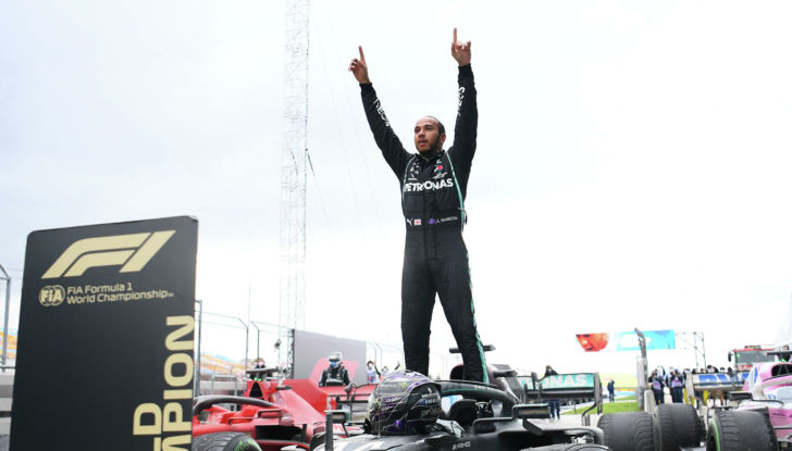 F1 2020 GP Turchia Lewis Hamilton World Champion
