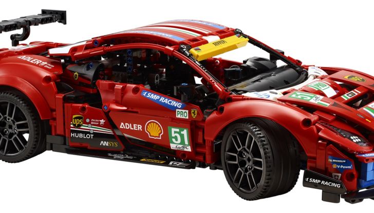 Ferrari 488 GTE AF Corse #51 Lego Technic