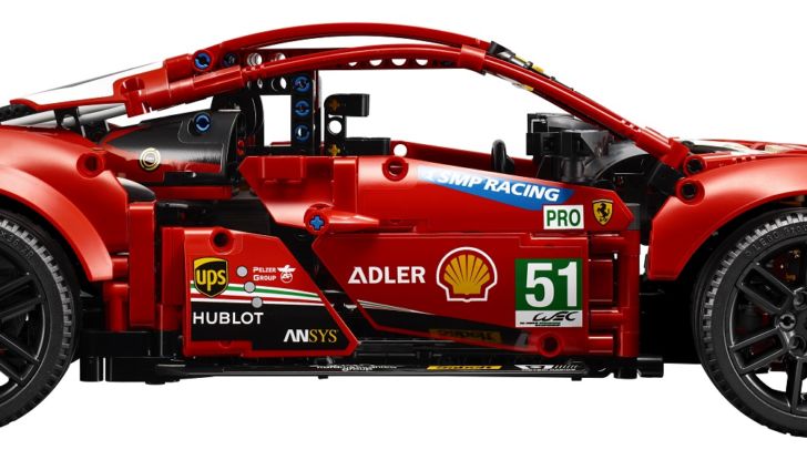 Ferrari 488 GTE AF Corse #51 Lego Technic