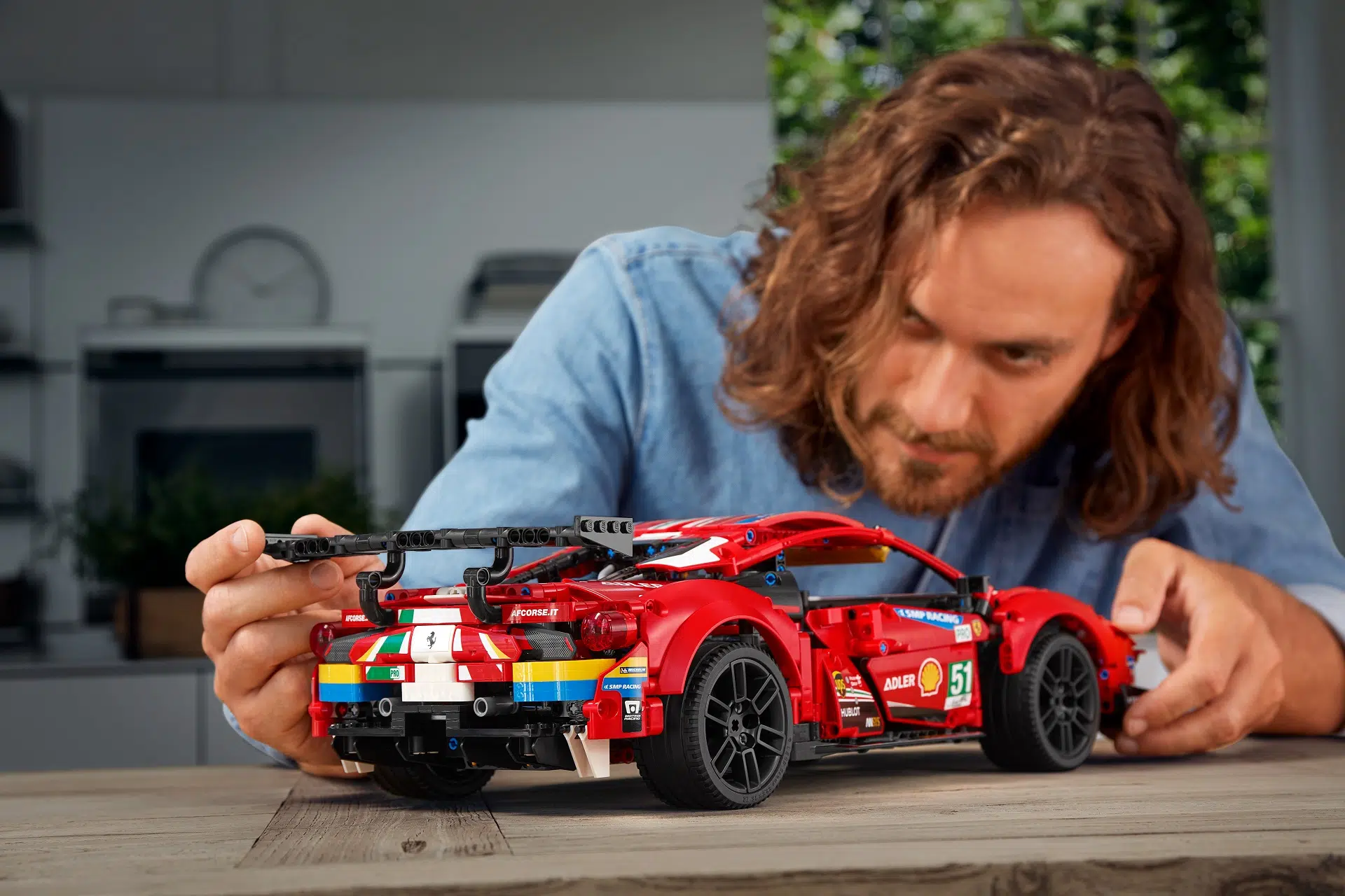 Ferrari 488 GTE AF Corse #51 Lego Technic