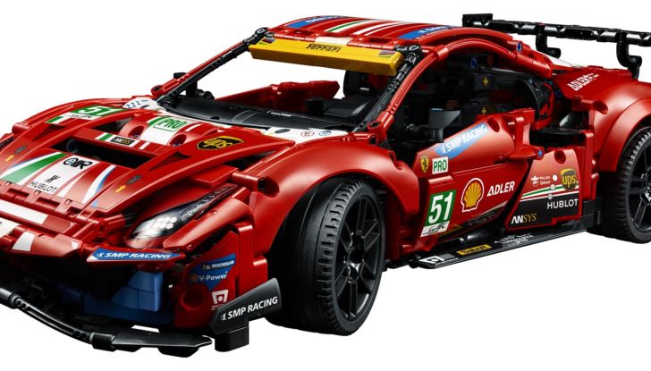 Ferrari 488 GTE AF Corse #51 Lego Technic