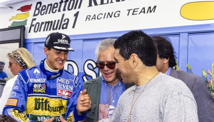 Maradona morte reazione piloti F1 e MotoGP