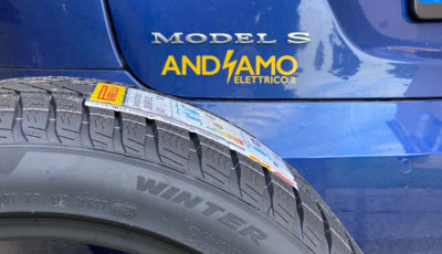 Pirelli invernali Winter davvero elettrici e sicuri anche sulla Tesla!
