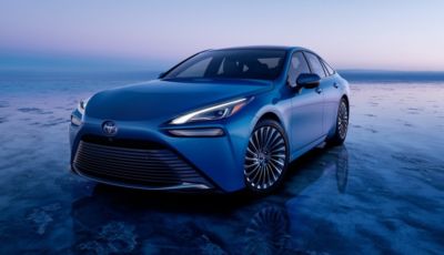 Toyota Mirai 2021: la seconda generazione della berlina da 180 CV arriva a dicembre