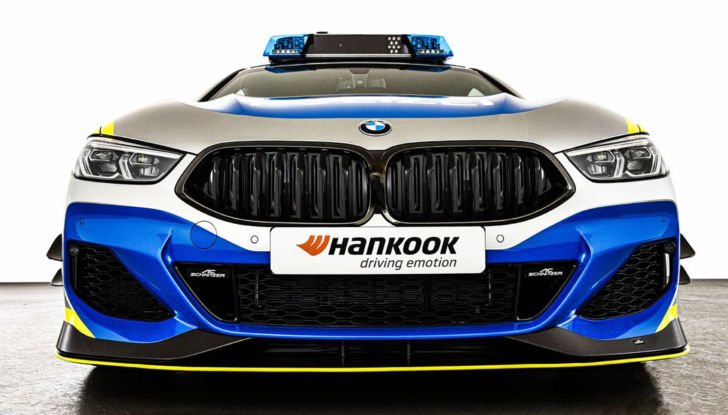 BMW M850i AC Schnitzer Polizia tedesca