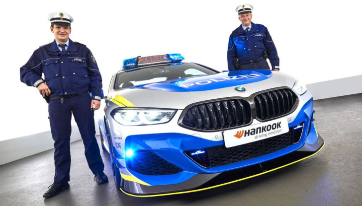 BMW M850i AC Schnitzer Polizia tedesca