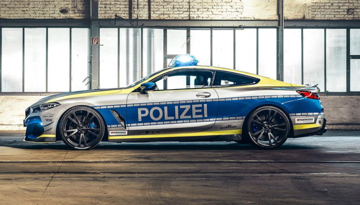 BMW M850i AC Schnitzer Polizia tedesca