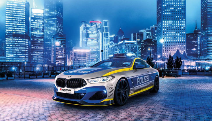 BMW M850i AC Schnitzer Polizia tedesca