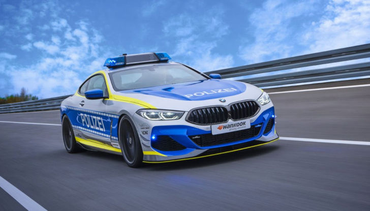 BMW M850i AC Schnitzer Polizia tedesca