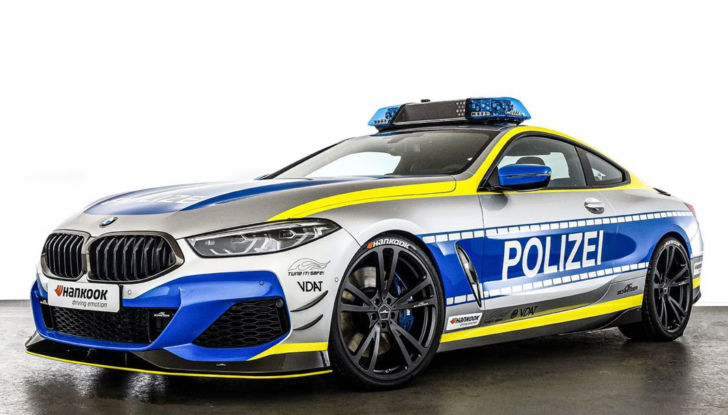 BMW M850i AC Schnitzer Polizia tedesca