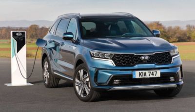 Kia Sorento plug-in hybrid: super-sicura con le 5 stelle Euro NCAP