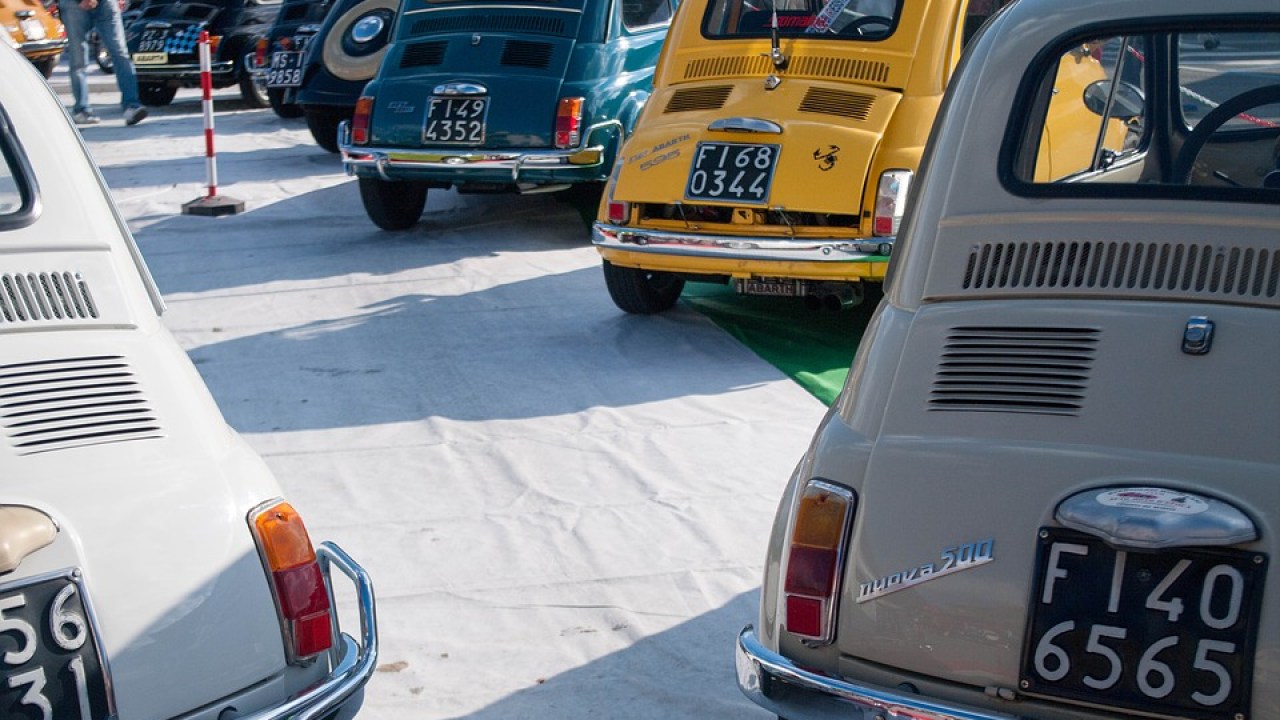 Targa automobilistica vintage Vicenza