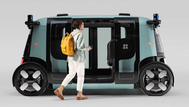 Zoox Robotaxi Amazon 2021