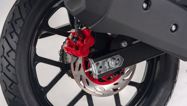 Kymco presenta la nuova Visar 125 CBS - Foto 6 di 19