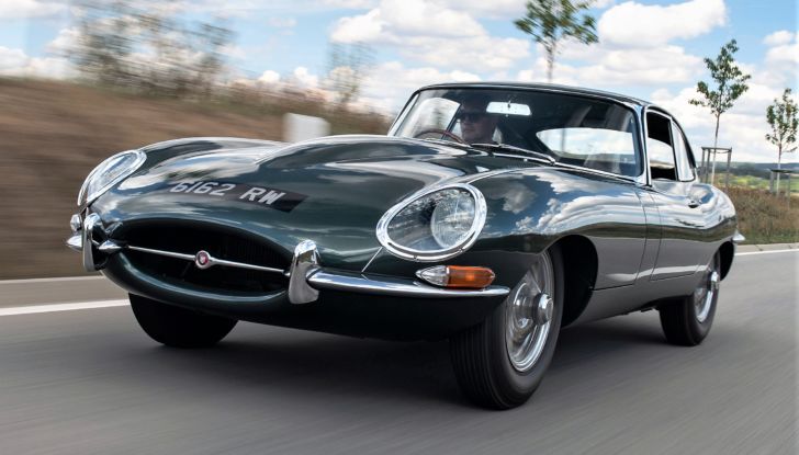 Dieci compleanni auto 2021 Jaguar E-Type