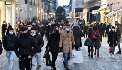 Coronavirus: dall’1 febbraio (quasi) tutta l’Italia in zona gialla