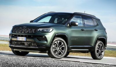 Jeep Compass MY2021: il restyling sarà in versione 80° Anniversario