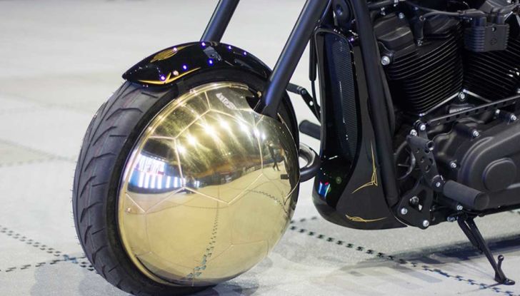 Maradona: nella sua eredità anche una Harley-Davidson customizzata - Foto 1 di 6