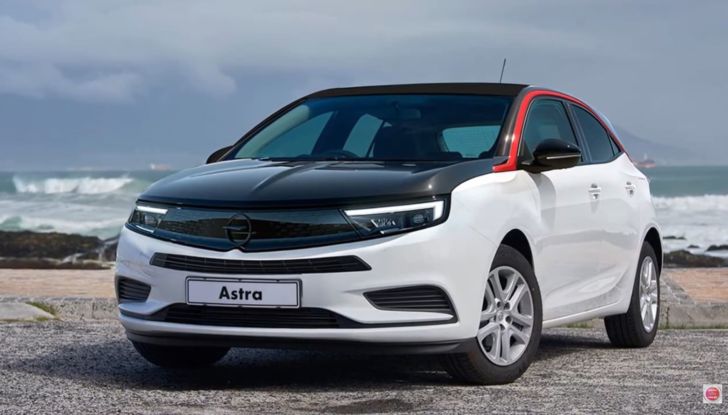 Opel Astra restyling 2021