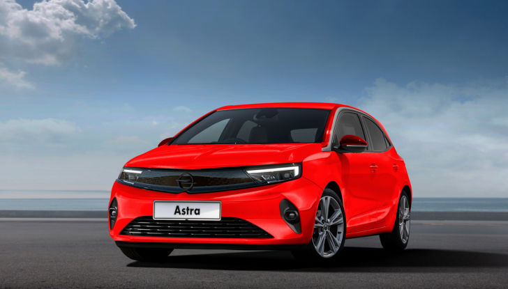 Opel Astra restyling 2021