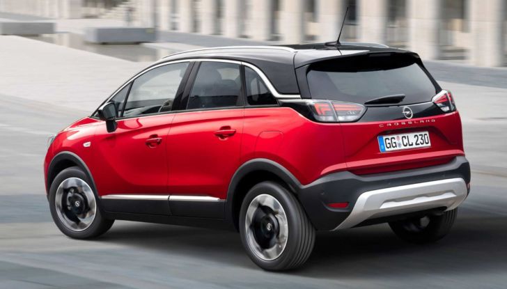 Opel Crossland restyling 2021
