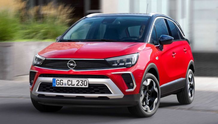 Opel Crossland restyling 2021