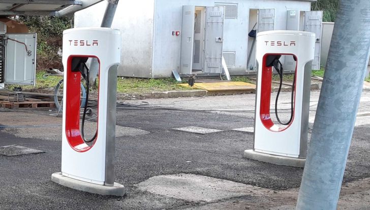 Tesla Supercharger Italia