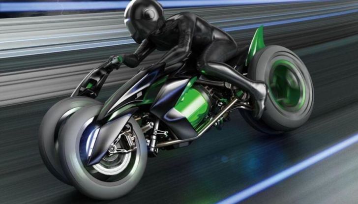 Kawasaki: il futuro delle moto sportive sarà a tre ruote? - Foto 2 di 7