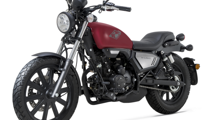 Keeway K-light 125, disponibile anche con motore Euro 5 - Foto 11 di 16