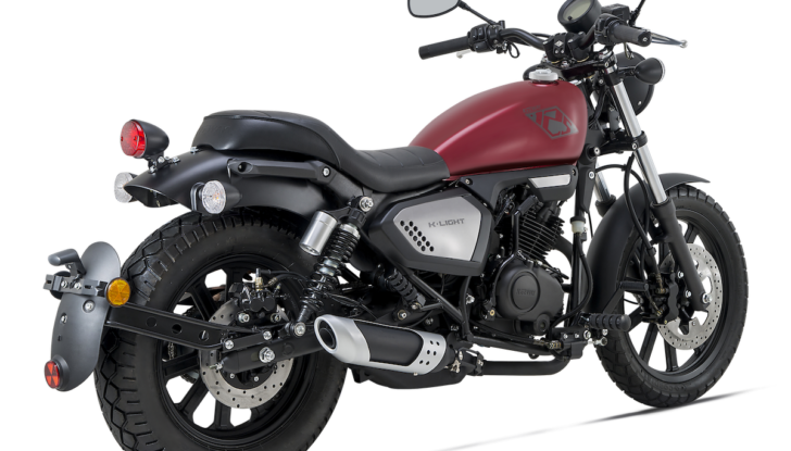 Keeway K-light 125, disponibile anche con motore Euro 5 - Foto 9 di 16