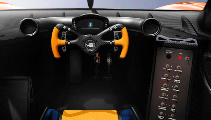 T50 Niki Lauda: la nuova hypercar di Murray pensata per la pista - Foto 5 di 10