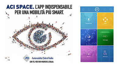 ACI Space: tutti i servizi e le funzionalità per l'auto in un'unica app
