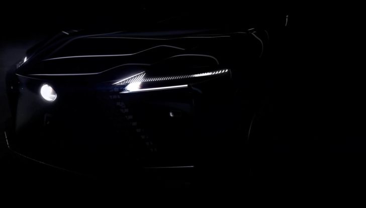 Lexus SUV elettrico teaser