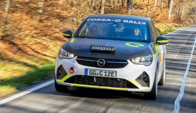Opel Corsa-e Rally: pronta al debutto nella e-Rally Cup di maggio