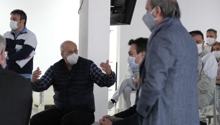 Jean Philippe Imparato, CEO Alfa Romeo, in visita agli stabilimenti di Cassino e Pomigliano D’Arco - Foto 2 di 14