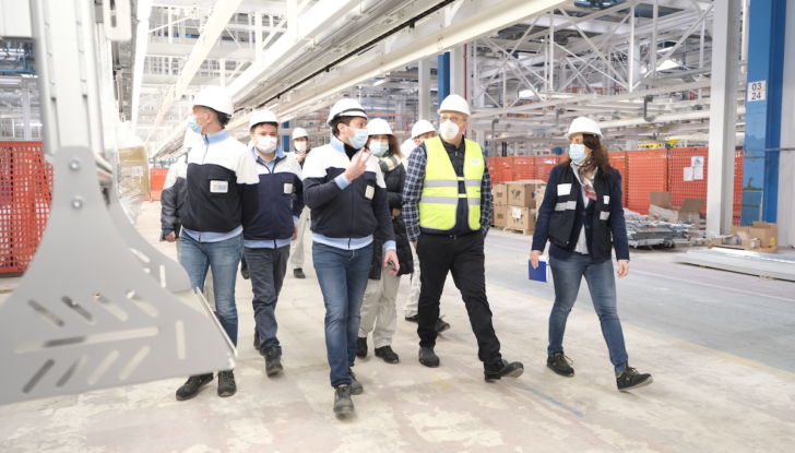 Jean Philippe Imparato, CEO Alfa Romeo, in visita agli stabilimenti di Cassino e Pomigliano D’Arco - Foto 8 di 14