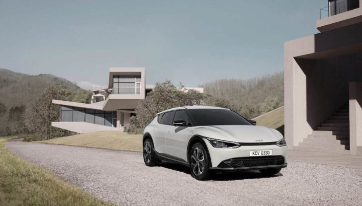 KIA EV6, il primo SUV 100% elettrico della Casa coreana - Foto 5 di 9