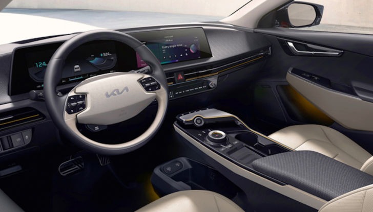 KIA EV6, il primo SUV 100% elettrico della Casa coreana - Foto 7 di 9