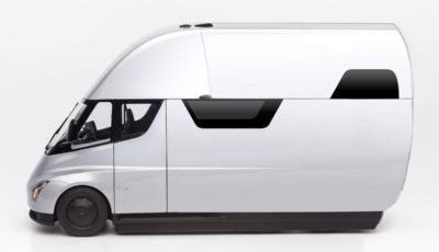 Tesla: la nuova idea è un furgone alimentato da pannelli solari