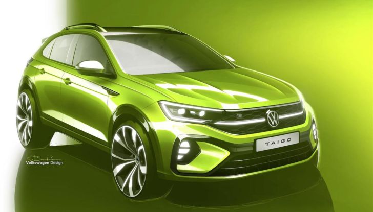 Volkswagen Taigo: le prime immagini del SUV compatto in arrivo nel 2022 - Foto 4 di 8