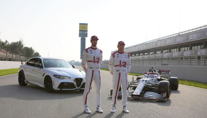Alfa Romeo Giulia GTA Giovinazzi Raikkonen Barcellona