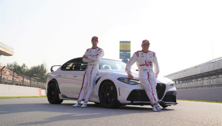 Alfa Romeo Giulia GTA Giovinazzi Raikkonen Barcellona
