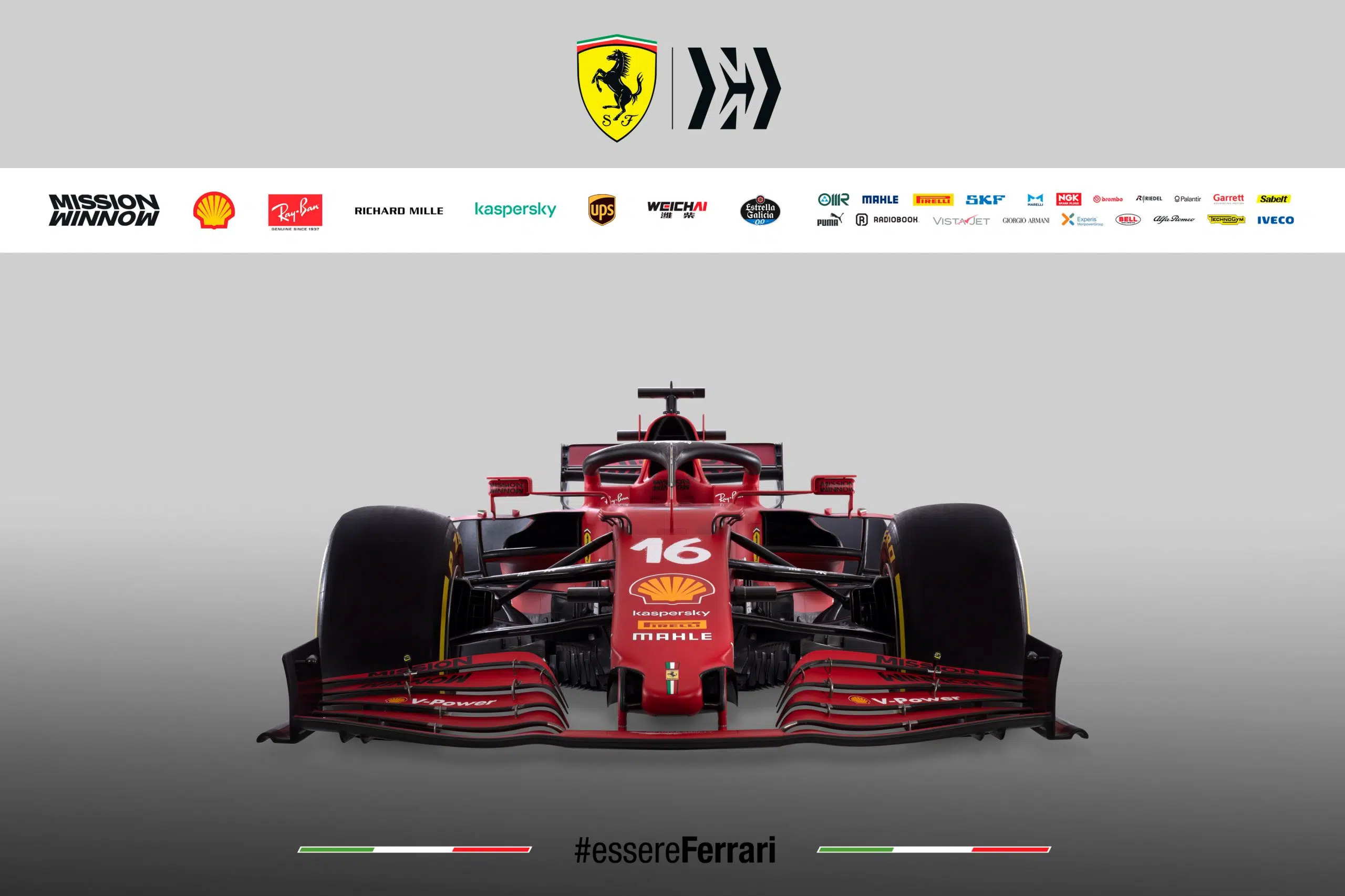 Ferrari SF21 F1 2021 Charles Leclerc Carlos Sainz