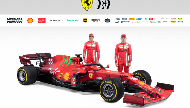 Ferrari SF21 F1 2021 Charles Leclerc Carlos Sainz