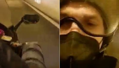 Sanremo: il Festival di Ibrahimovic salvato da un motociclista