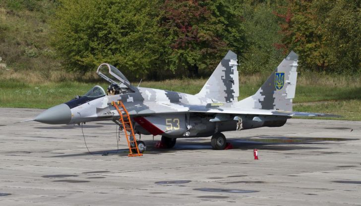 Incidente aereo Mig-29 Volkswagen Touran Ucraina