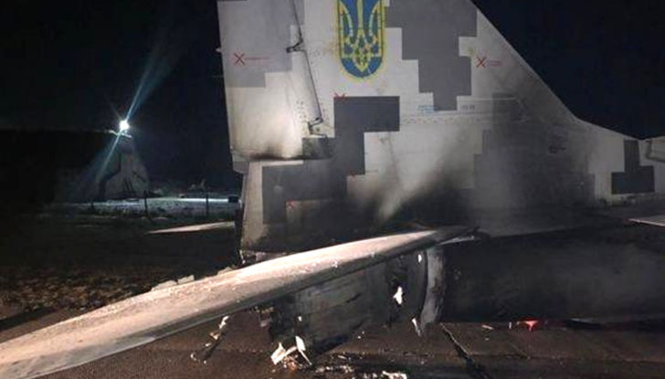 Incidente aereo Mig-29 Volkswagen Touran Ucraina